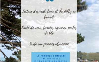 Retrouvez nos menus du jour sur notre page Facebook